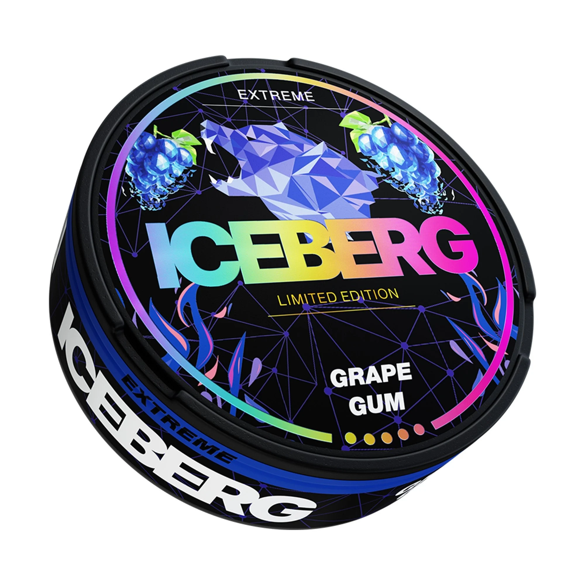 Grape Gum Extreme (16GR) By Ice Berg Nicotine Pouches 